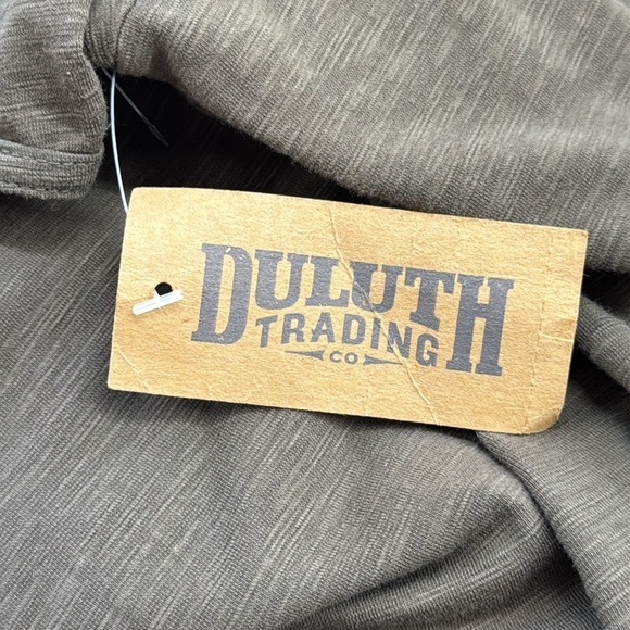 Duluth Trading Co. NWT Brown To ‘n’ Flow Short Sleeve Jersey Dress Size XS - Picture 5 of 6